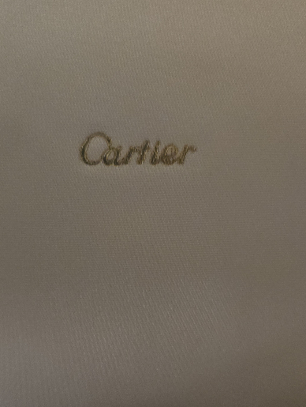 Red Cartier Display Box. Vintage. Leather. For Necklace Large 12X12 - Picture 2 of 10